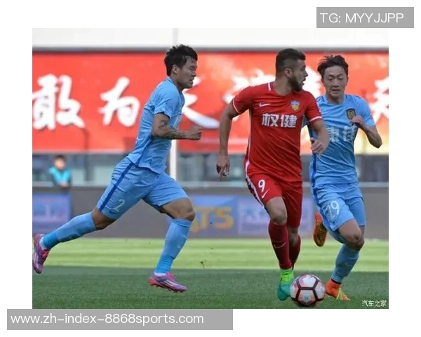 天津权健与江苏苏宁激战正酣谁能在中超赛场上笑到最后